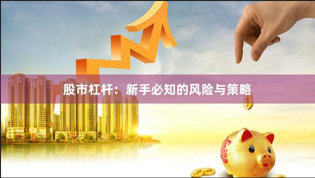 股市杠杆：新手必知的风险与策略